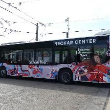 Buswerbung Neckar Center