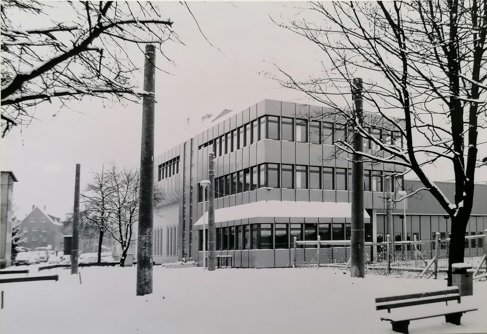 Bauarbeiten am neuen Betriebshof des SVE